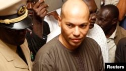 Karim Wade à Dakar, février 2012.