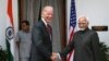 바이든 미국 부통령 인도 방문, 경협 확대 등 논의