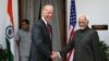 拜登與印度副總統安薩里會晤