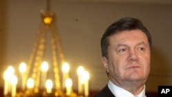 Ukraine's President Viktor Yanukovych, December 15, 2010 (file photo)