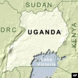 Map of Uganda