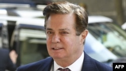 Paul Manafort le 15 juin 2018 à Washington, DC. / PHOTO AFP / MANDEL NGAN