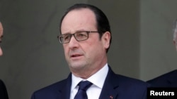 Francois Holland, le président de la France