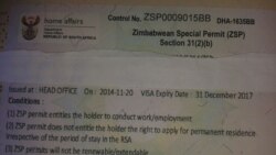 Abe Zimbabwe bahlalela evalweni ngodaba lwamaZSP Permits