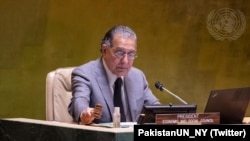  اقوامِ متحدہ میں پاکستان کے مستقل مندوب منیر اکرم نے جمعرات کو اقوامِ متحدہ میں خطاب کیا تھا۔ 