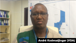 Kinyanjui Boniface Macharia, administrateur principal chargé de la protection du HCR au Tchad, le 2 octobre 2019. (VOA/André Kodmadjingar)