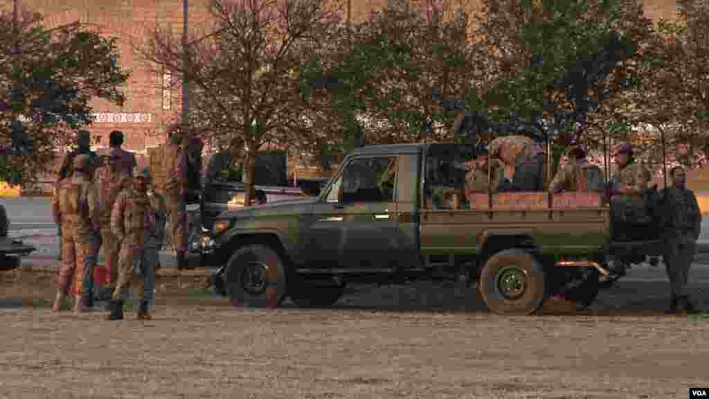 Pakistan’s military surrounded the university campus and carried out a clearing operation. Bacha Khan University in Charsadda, Pakistan. (A. Tanzeem/VOA)