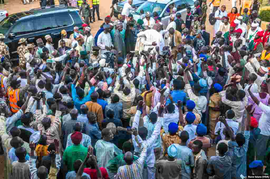 Mataimakin Shugaban Kasa Yemi Osinbanjo A Katsina Yayin da Yaje Jaje Kan Iftila&#39;in Ambaliyar Ruwa