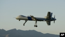 File photo of an unmanned aerial aircraft.