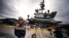 USS Ronald Reagan Arrives in Japan