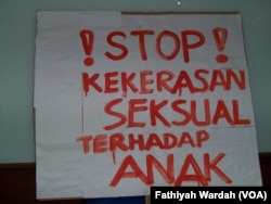 KPAI Desak Pemerintah untuk menghentikan kekerasan seksual terhadap anak. (Foto: dok).