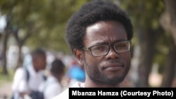 Mbanza Hamza, um dos activistas do processo dos 17, faz parte da associação angolana Handeka
