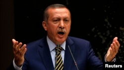 PM Turki Recep Tayyip Erdogan di Ankara, 25 Desember 2013 (Foto: dok).
