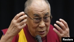 西藏精神领袖达赖喇嘛2012年在日本上院发表演讲