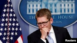 El vocero de la Casa Blanca, Jay Carney, aseguró que el presidente Obama no estaba enterado de la decisión del Departamento de Estado de espiar a periodistas de AP.