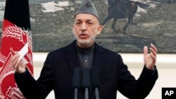 Presiden Afghanistan Hamid Karzai menginginkan hubungan baik dengan Amerika sebagai dua negara yang independen (foto: dok). 