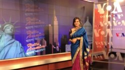 Sabrina Choudhury is the host of the VOA Bangla TV show "Hello America."