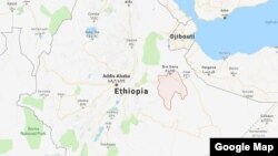 Ethiopia map