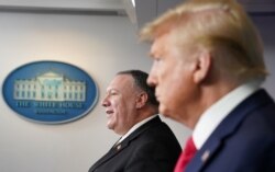 Pompeo i Trump