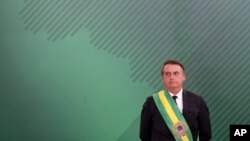 El presidente de Brasil, Jair Bolsonaro se reunió con el secretario de Estado de EE.UU. y reiteraron su compromiso en trabajar para restaurar la democracia en Venezuela, Cuba y Nicaragua. 