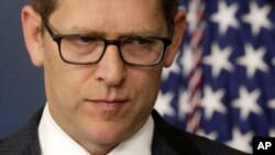 Jay Carney, porte-parole de la Maison-Blanche