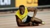 Usain Bolt se blesse lors de sa dernière course au relais 4x100 m