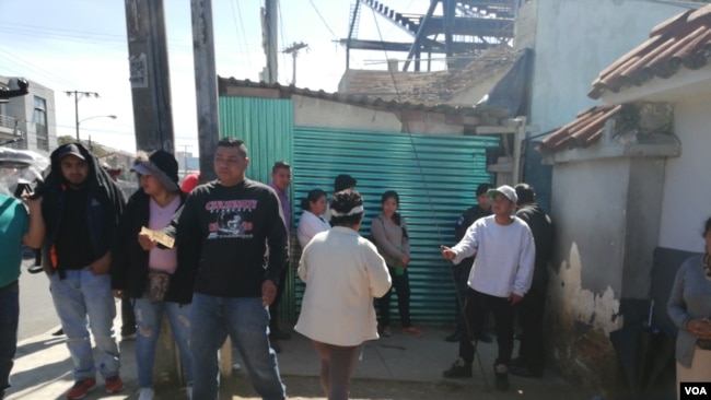 Los deportados guatemaltecos a su regreso desde Estados Unidos el 3 de diciembre de 2019.