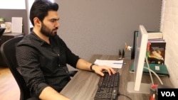 Ahmad El-Ashwah, mechanical engineering master's degree student from Lebanon