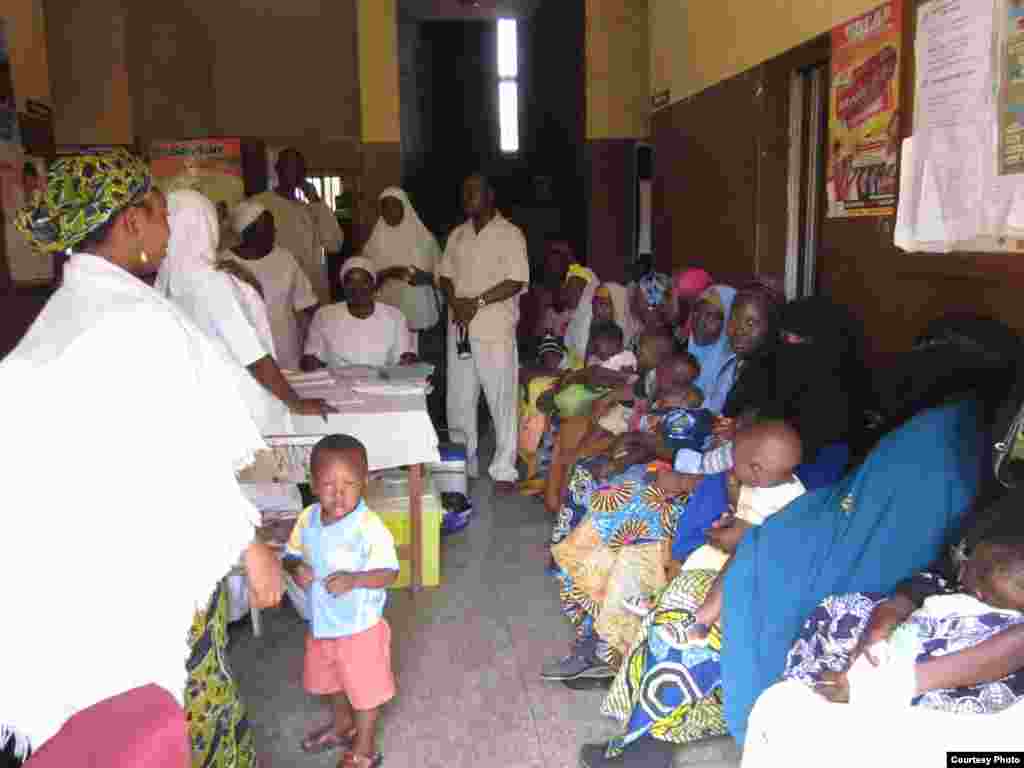 A clinic in Kano, Nigeria. (Photograph courtesy of We Care Solar)