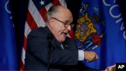 Rudy Giuliani, mantan walikota New York diperkirakan akan menduduki jabatan Jaksa Agung (foto: dok).