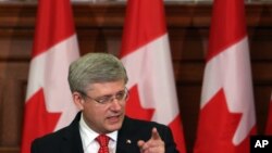 Perdana Menteri Kanada Stephen Harper (Foto: dok.)