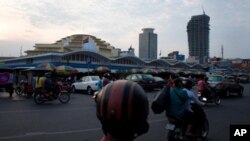 Urbanisasi meningkat pesat di Phnom Penh, Kamboja. (Foto: Dok)