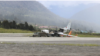 Pesawat rusak yang dibakar oleh kelompok separatis dan teroris di Bandara Aminggaru, Ilaga, Kabupaten Puncak, Papua, Jumat 4 Juni 2021. (Pendam XVII/Cenderawasih)
