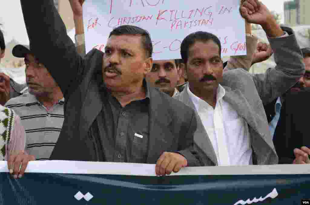 &nbsp;پاکستان میں توہین مذہب کے نام پر تشدد کے خلاف اقلیتی برادریاں مظاہرے کرتی رہی ہیں۔ 