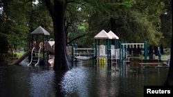 «Дориан» привел к наводнению в Уилмингтоне, Северная Каролина
