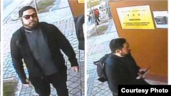 지난 2월 스페인 주재 북한대사관에 들어갈 때 CCTV에 찍힌 크리스토퍼 안. 안 씨의 변호사가 미 연방법원에 제출한 보석 재심신청서에 첨부한 사진이다.