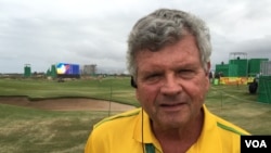 Bob Condron, Olympic golf venue media director (P. Brewer/VOA)