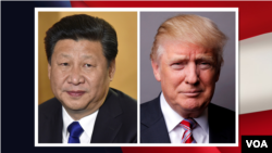 Presiden China Xi Jinping (kiri) dan Presiden AS, Donald Trump (kanan) akan bertemu di tempat peristirahatan presiden Trump di Mar-a-Lago, Florida, hari ini, Kamis, 6 April 2017. (Foto: dok).