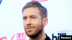 Musisi Calvin Harris tiba di acara 2015 Billboard Music Awards di Las Vegas, Nevada (17/8). (Reuters/L.E. Baskow)