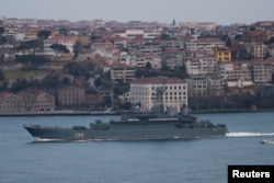 Російський десантний корабель "Корольов", 17 квітня 2021, Reuters