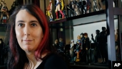 FILE - Brianna Wu, a software engineer and video-game developer was a prime target of the online harassment campaign known as Gamergate, which subjected several women in the video-game industry to misogynistic threats, July 25, 2016.
