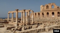 Les ruines de Sabratha, Libye