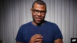 Jordan Peele poses for a portrait at the SLS Hotel in Los Angeles, Feb. 9, 2017. Peele's directorial debut, "Get Out," functions both as a taut psychological thriller and as searing social commentary about racism in the modern era.