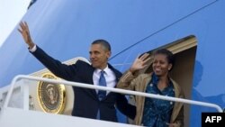 Президент Барак Обама з дружиною Мішель вирушають у турне
