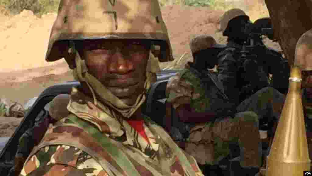 Niger soldier in Diffa