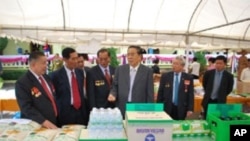 ງານວາງສະແດງຜະລິດຕະພັນຂອງແຂວງສະຫວັນນະເຂດ ທີ່ຈັດຂຶ້ນໃນໝໍ່ໆ ມານີ້