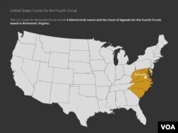 Courts Explainer: 4th Circuit Court Map