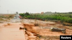 Bangor di dekat wilayah Marrakech bagian selatan, 31 October 2012 (Foto: dok). Wilayah ini kembali dilanda banjir yang menewaskan sedikitnya 17 orang, MInggu malam (23/11).