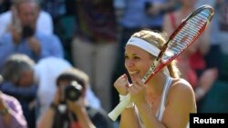 Sabine Lisicki es la primera alemana finalista en Wimbledon desde Steffi Graf en 1999.