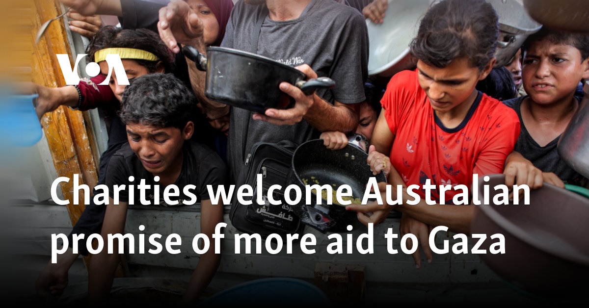 Charities welcome Australian promise of more aid to Gaza